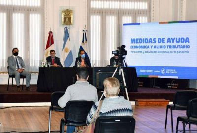 Llamosas anunci� ayudas para los sectores m�s afectados por la pandemia