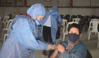 Ojo de Agua: se realiz� con �xito la vacunaci�n y ya hay m�s de 1100 personas con las dos dosis