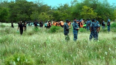 Hay m�s de 100 polic�as buscando a Tehuel De la Torre en el predio de la Ceamse de San Vicente