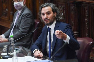 Cafiero en el Senado: �Cuando esta pesadilla termine, se sabr� qui�nes escucharon m�s a los encuestadores que a los epidemi�logos�