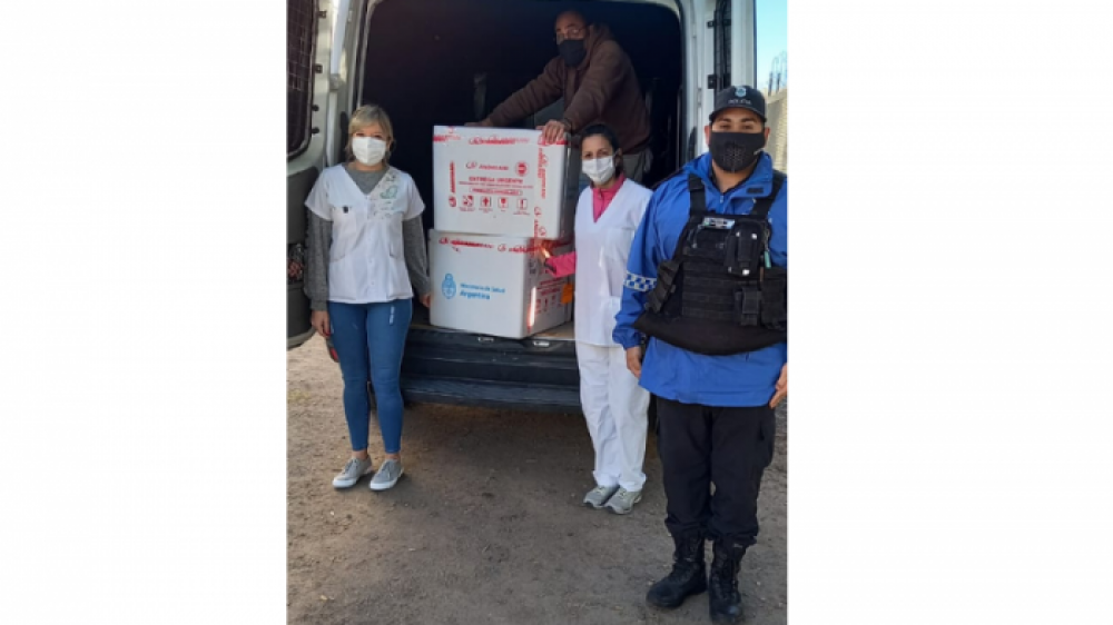 COVID l Llegaron 2400 vacunas más a San Nicolás