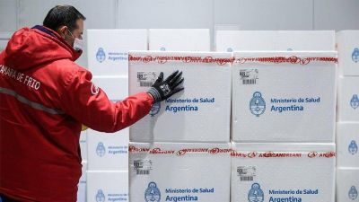 Comienza la distribuci�n en todo el pa�s de m�s de 470 mil vacunas Sputnik V