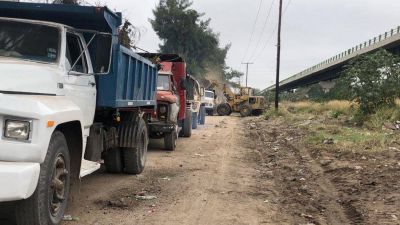 La comuna erradic� un gran foco infeccioso en el acceso al barrio Cuarto Centenario
