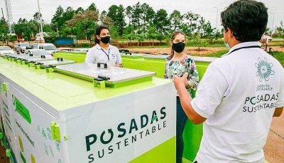 Ecopunto Mvil: en dos meses recolectaron casi 1400 kilos de residuos