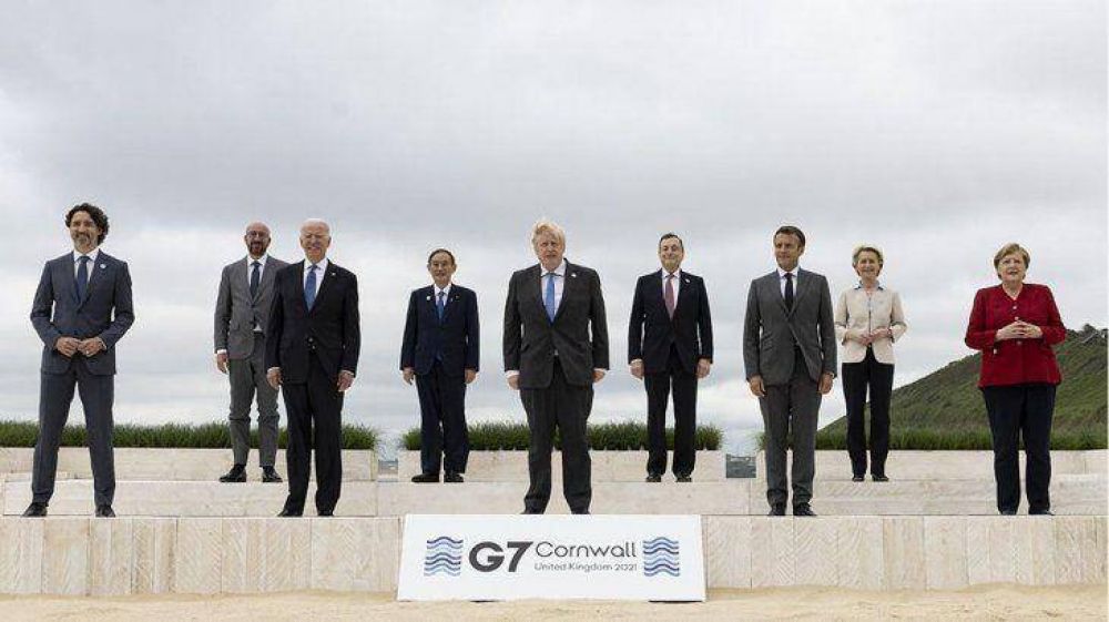 Lderes del G7 preparan una declaracin 