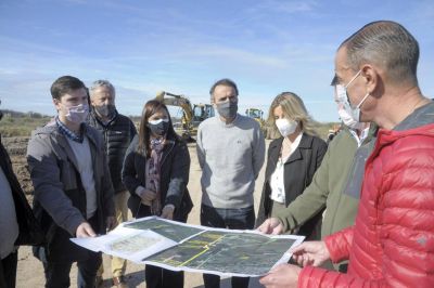 Buenos Aires: Katopodis recorri� obras viales en Ca�uelas
