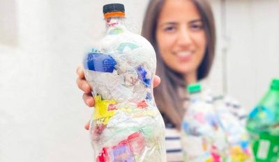 Juntaron 130 kilos de pl�stico en el inicio de la competencia de recolecci�n para reciclaje