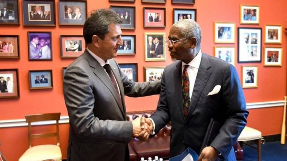 Massa se reuni� con un diputado clave de Biden para lograr el apoyo de EEUU ante el FMI