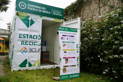 Merlo | El Municipio instal� una nueva estaci�n de reciclado en San Antonio de Padua