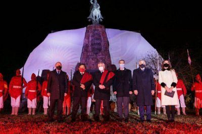 Alberto Fernndez particip en Salta de los actos por el bicentenario de la muerte de Miguel de Gemes