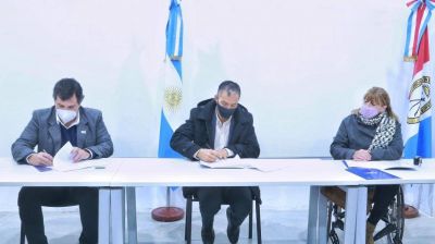 Acuerdo para la inserci�n laboral de personas con discapacidad en empresas santafecinas