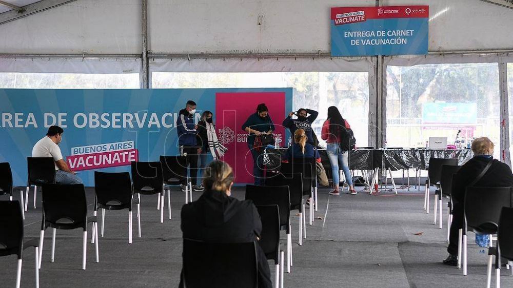 Comienza la vacunacin libre para mayores de 55 aos en la provincia de Buenos Aires