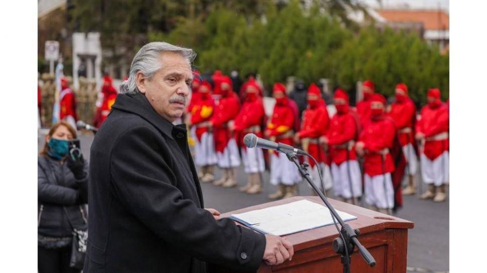 Alberto Fernndez encabezar el acto por el Da de la Bandera desde Olivos