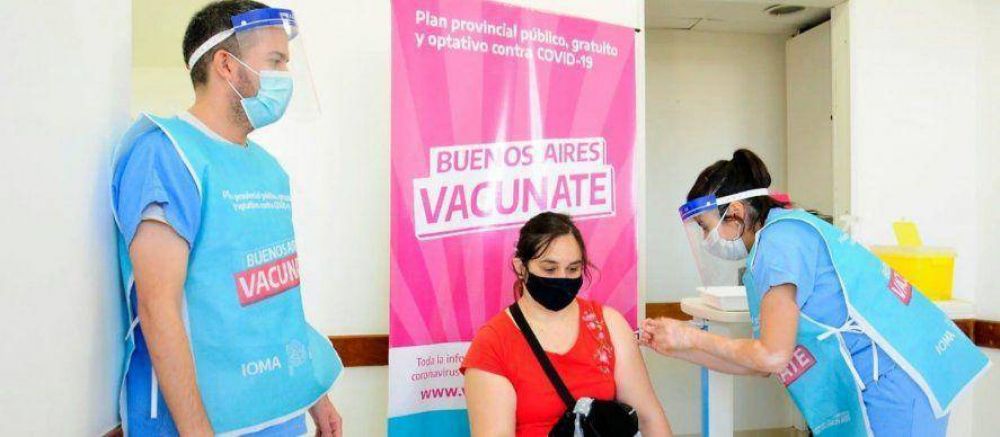 Vacunaci�n: Provincia env�a 465.556 nuevos turnos