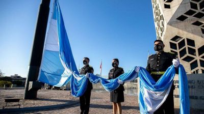 Día de la Bandera en Córdoba: la conmemoración en el Centro Cívico