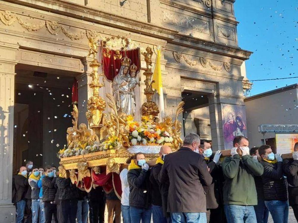 Emotiva celebracin en el da de la Virgen de La Consolata de Sampacho