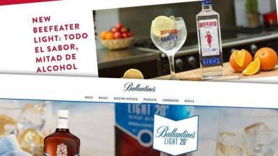 Bebidas 'light' que no lo son: piden la retirada de las Ballantine's y Beefeater 