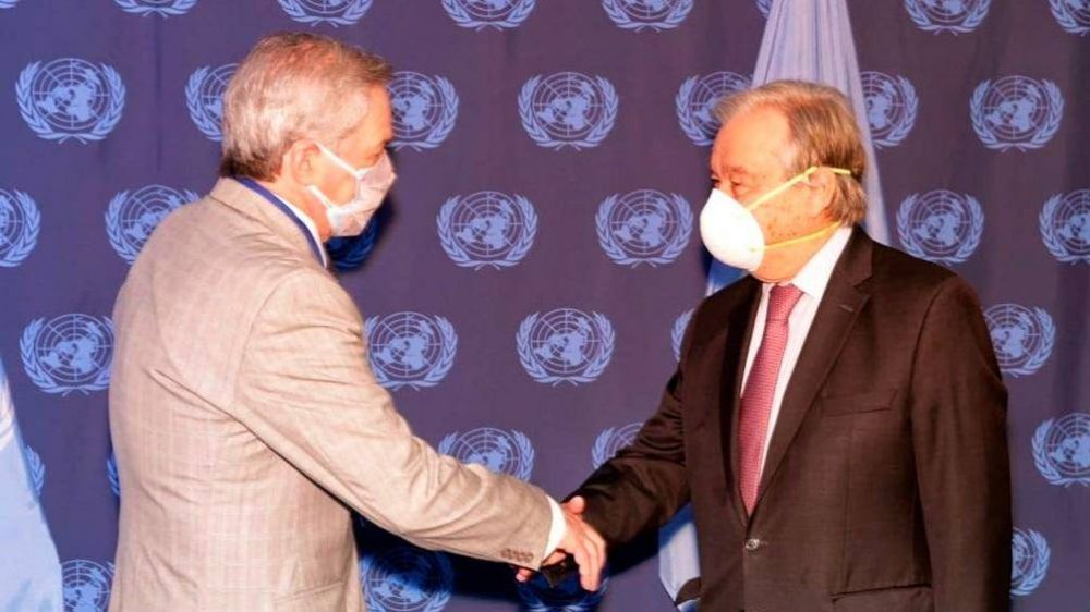 Malvinas: Sol le pidi al secretario general de la ONU que interceda ante el Reino Unido