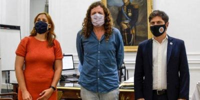 Oscar de Isasi ya hace campa�a por el Frente de Todos y crece la idea que sea candidato
