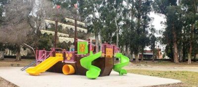 Etapa final de la remodelaci�n del Parque So�ado de los Ni�os