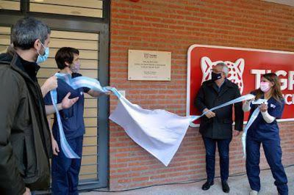 Julio Zamora inaugur el CAFYS y Centro de Salud Mental y Adicciones de Talar sur