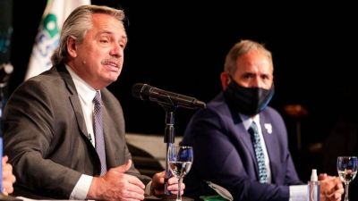 En tono de campa�a, Alberto apunt� contra Macri y Vidal y los acus� de 