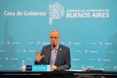 Gollan dijo que en dos o tres meses se estar�a cerca de la inmunidad de reba�o
