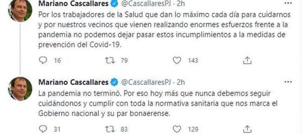 Un intendente peronista denunci� a Guillermo Moreno por violar las medidas sanitarias por el COVID-19