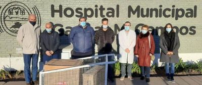 Donaron un respirador al Hospital Gaspar Campos