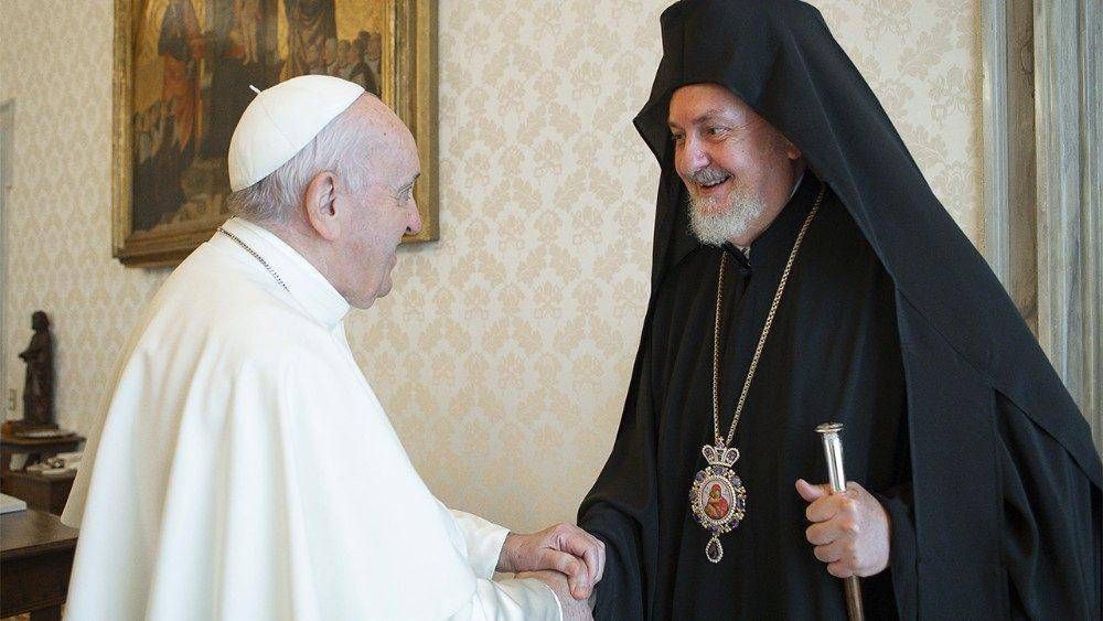El Santo Padre a los ortodoxos: superemos rivalidades dainas