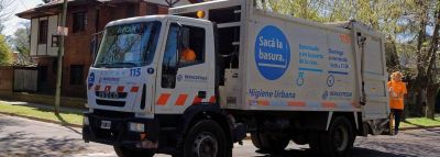 Berazategui present� cinco camiones nuevos para mejorar la recolecci�n de residuos