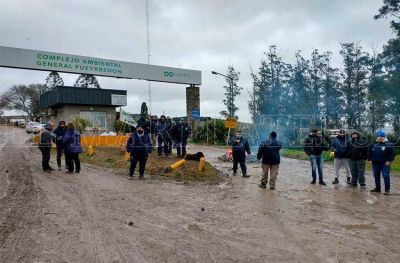 Se levant� el corte en el predio de disposici�n final de residuos