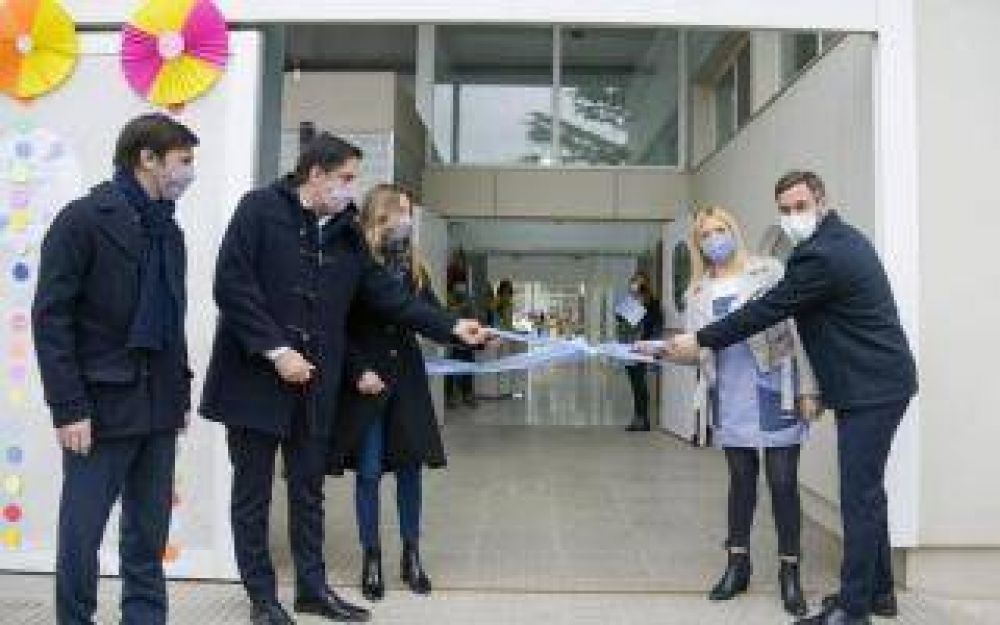 Pilar: Achval y Trotta inauguraron un jardn de infantes en Lagomarsino