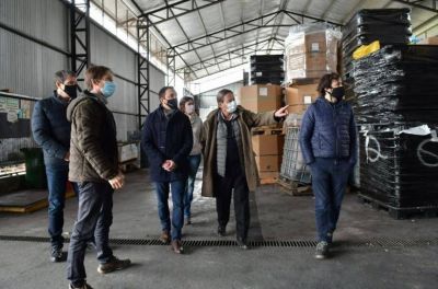 Watson destac� los beneficios de la obra en la avenida Juana Azurduy para empresas