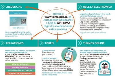 IOMA comenz� a implementar un nuevo sistema digital para el inicio de tr�mites: lo que hay que saber