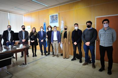Dirigentes de la UIA Joven se encuentran de visita en San Luis