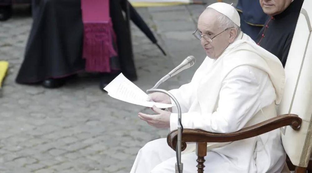 Vaticano informa sobre suspensin de audiencias generales del Papa Francisco