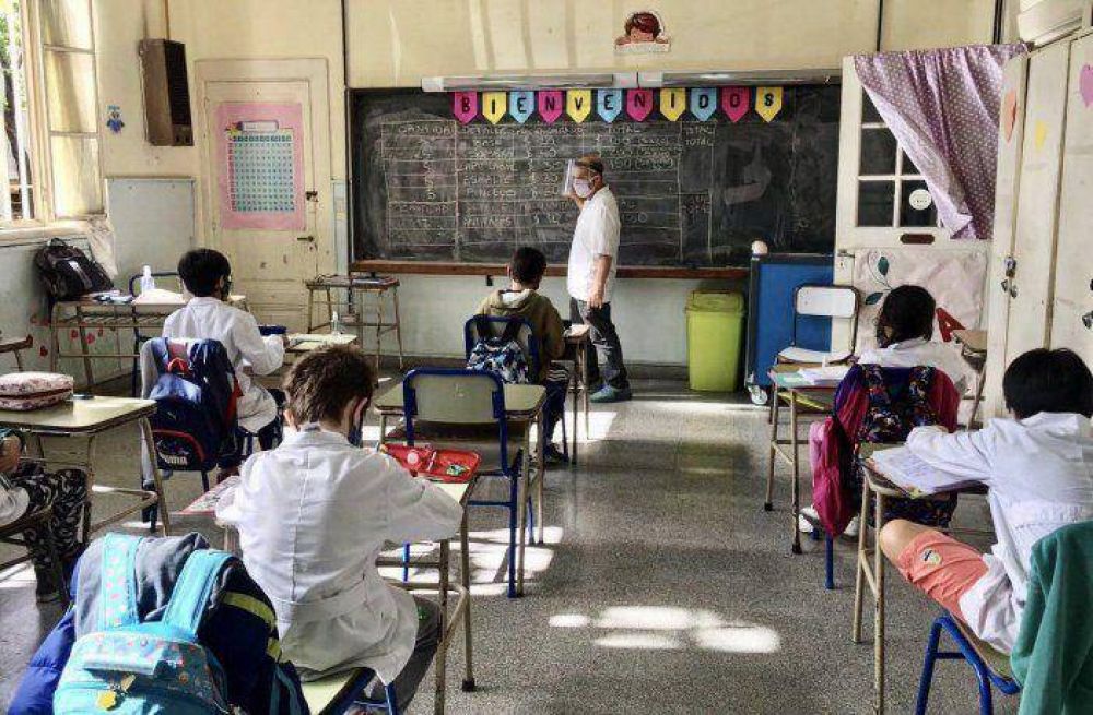Ciudad: este lunes vuelven las clases presenciales en el nivel secundario