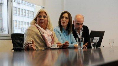 Elecciones 2021: junto a Vidal, Carri� apunt� contra Manes y la UCR por impedir la unidad