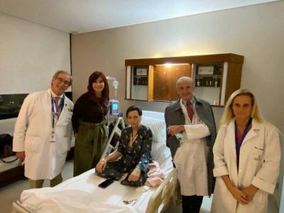 Mayra Mendoza fue dada de alta tras la intervenci�n quir�rgica