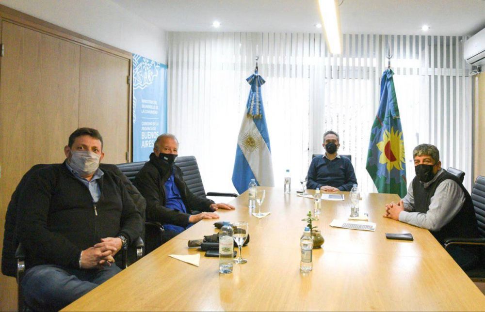 Reunión clave entre Plaini, Moyano, Carpinetti y Larroque de cara al trabajo social en Provincia de Buenos Aires 