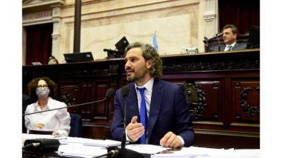 Cafiero anunci� la compra de vacunas a Moderna y acus� a la oposici�n de buscar 