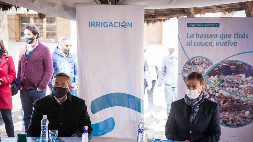 Irrigacin contra la basura en el agua: lanz una campaa de concientizacin junto al Gobierno y los municipios del Gran Mendoza