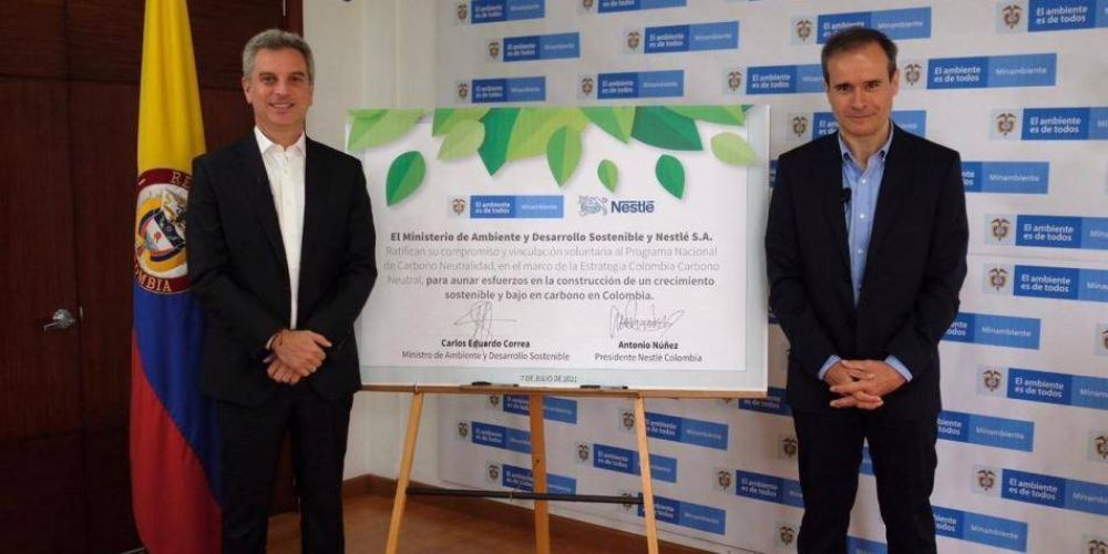 Nestl Colombia, primera compaa en alcanzar neutralidad de plstico