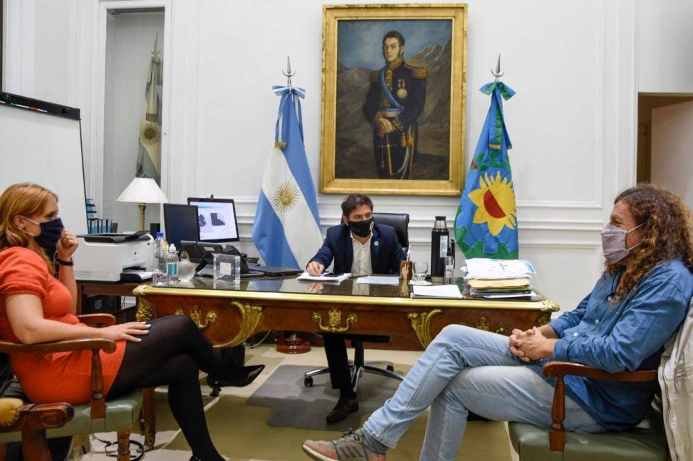 Los estatales le piden a Kicillof que copie lo que hizo Fern�ndez y adelante la reapertura de las paritarias