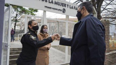Finalizaron las obras de la comisar�a de la mujer de Vicente L�pez