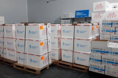 Llegaron a C�rdoba m�s de 110 mil nuevas dosis de vacunas contra el Covid-19