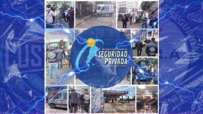 El Bloque Nacional de Seguridad Privada sale a las calles a fiscalizar a las empresas.