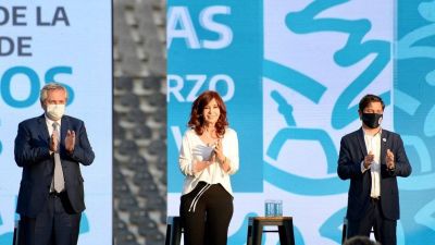 Alberto Fern�ndez descarta la candidatura de Cafiero y retrasa la definici�n del nombre que encabezar� la lista bonaerense