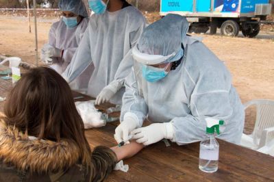 C�rdoba report� 1.266 casos y 21 fallecimientos por Covid este s�bado